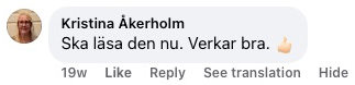 Kommentar från läsare