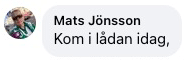Kommentar från läsare