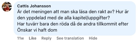 Kommentar från läsare